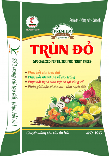 PHC VI SINH TRÙN ĐỎ chuyên dùng Cây ăn trái